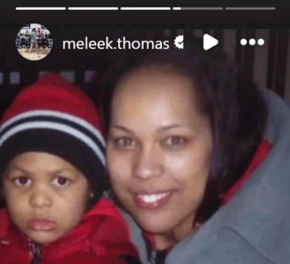 Meleek Thomas mother